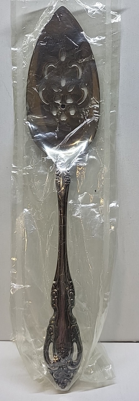 Oneida community Brahms silver pie Cake Slicer Server NOS sealed package 9"